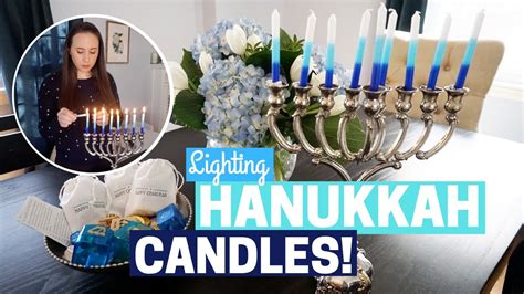 hanukkah 2022 when to light candles
